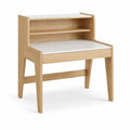 Scrivania per Bambini in MDF e Legno di Rovere 80cm