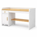 Scrivania in MDF con cassetto e scaffale 120x60x75 cm